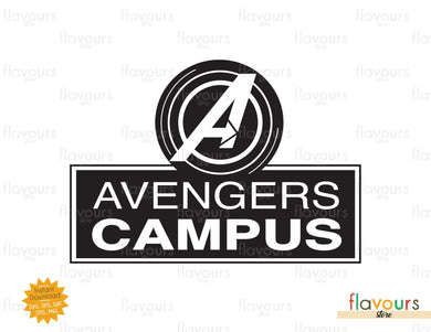 Avengers Campus - SVG Cut File - FlavoursStore