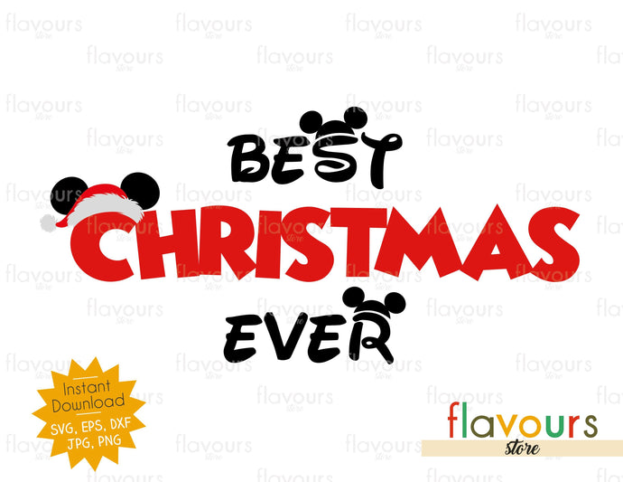 Best Christmas Ever - SVG Cut File - FlavoursStore