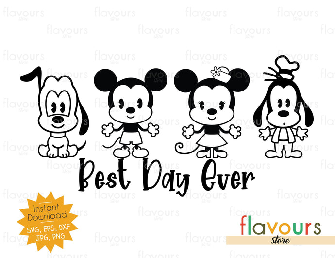 Best Day Ever Disney Club - SVG Cut File - FlavoursStore