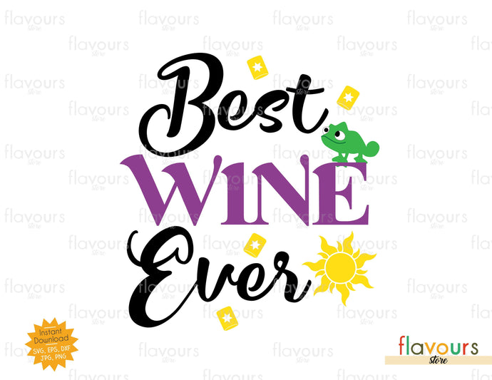 Best Wine Ever - SVG Cut File - FlavoursStore