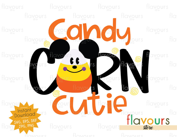 Candy Corn Cutie - SVG Cut File - FlavoursStore