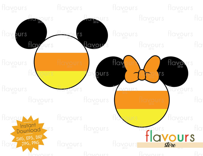 Candy Corn Ears - SVG Cut File - FlavoursStore