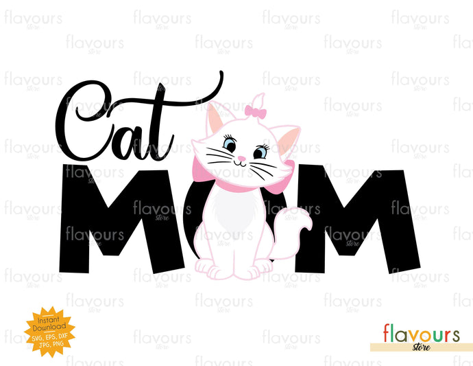 Cat Mom - SVG Cut File - FlavoursStore