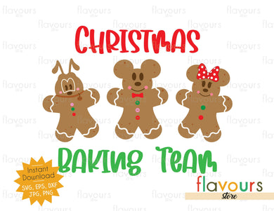 Christmas Baking Team - SVG Cut File - FlavoursStore