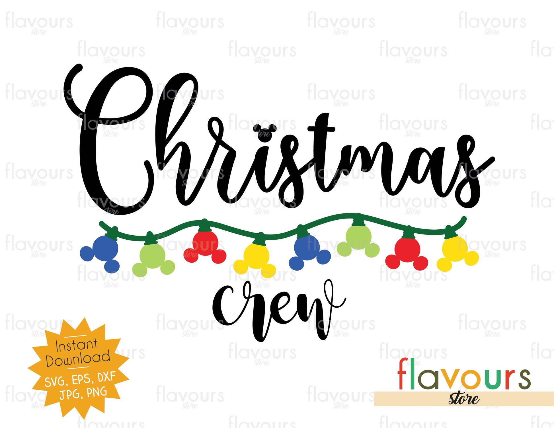 Christmas Crew - SVG Cut File - FlavoursStore