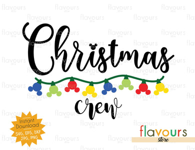 Christmas Crew - SVG Cut File - FlavoursStore
