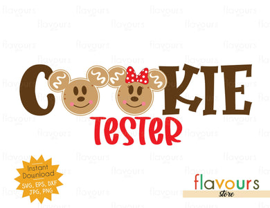 Cookie Tester - SVG Cut File - FlavoursStore