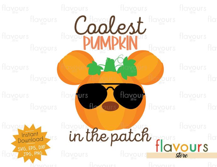 Coolest Pumpkin in the Patch - SVG Cut Files - FlavoursStore