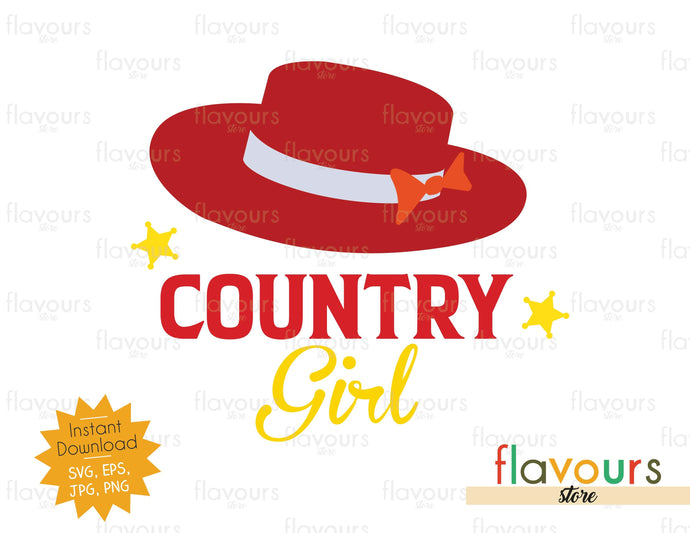 Country Girl - Toy Story - Instant Download - SVG Cut File - FlavoursStore