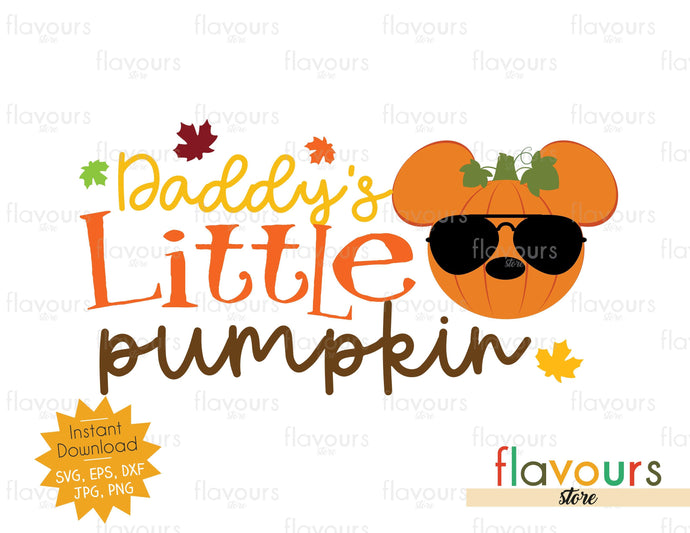 Daddy's Little Pumpkin - SVG Cut Files - FlavoursStore