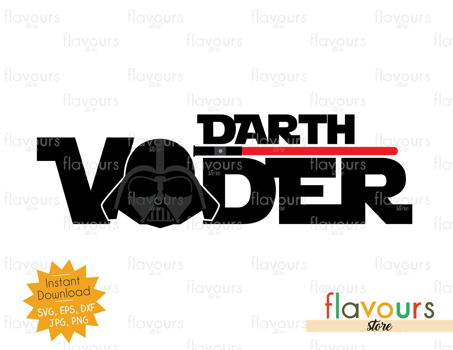 Darth Vader - Star Wars - SVG Cut File - FlavoursStore