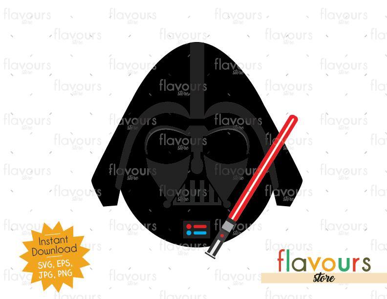 Darth Vader Easter Egg - SVG Cut File - FlavoursStore