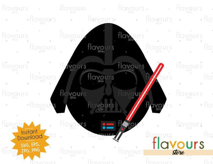 Darth Vader Easter Egg - SVG Cut File - FlavoursStore