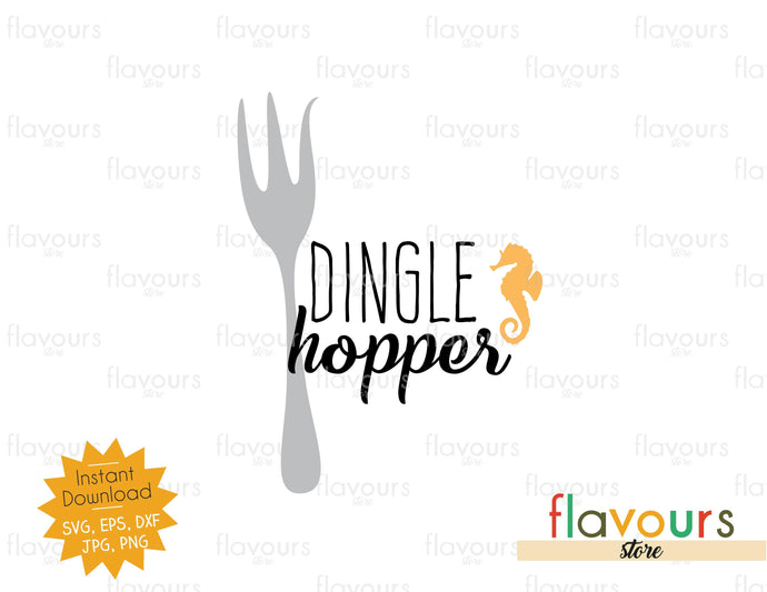 Dinglehopper - Little Mermaid - SVG Cut Files - FlavoursStore