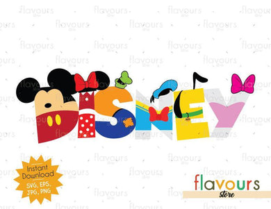 Disney - SVG Cut File - FlavoursStore