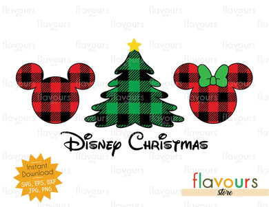 Disney Christmas - SVG Cut File - FlavoursStore