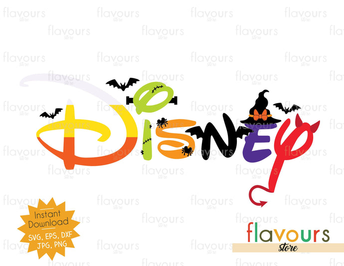 Disney Halloween - SVG Cut File - FlavoursStore