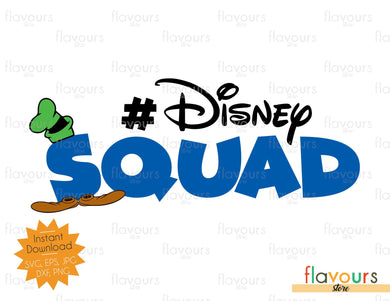 Disney Squad - Goofy Inspired - Instant Download - SVG Files - FlavoursStore