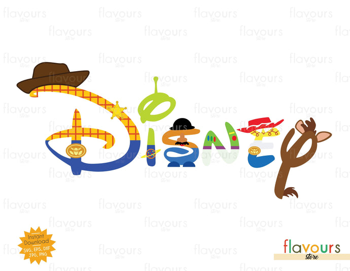 Disney - Toys Story - SVG Cut File - FlavoursStore