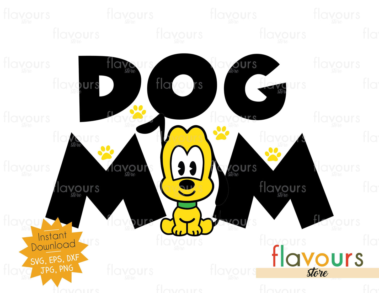 Dog Mom - SVG Cut File - FlavoursStore