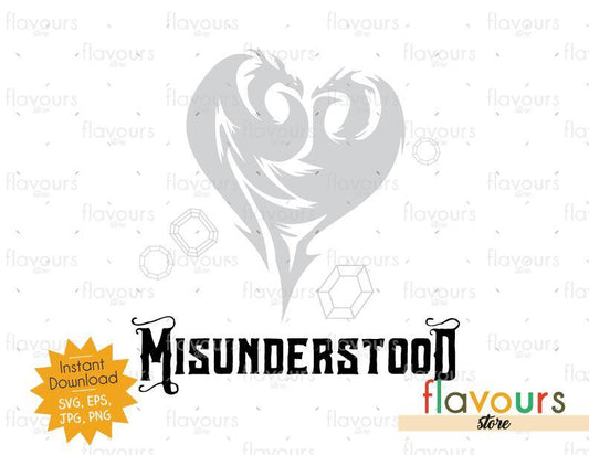 Dragons Misunderstood - Descendants - SVG Cut Files - FlavoursStore