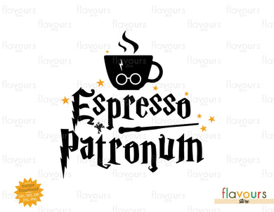 Espresso Patronum - SVG Cut File - FlavoursStore