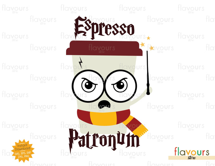 Espresso Patronum Cup - SVG Cut File - FlavoursStore