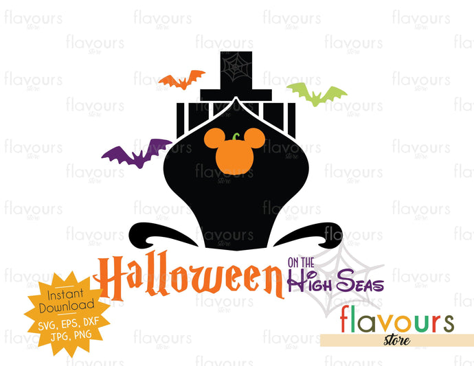 Halloween on the High Seas - SVG Cut File - FlavoursStore
