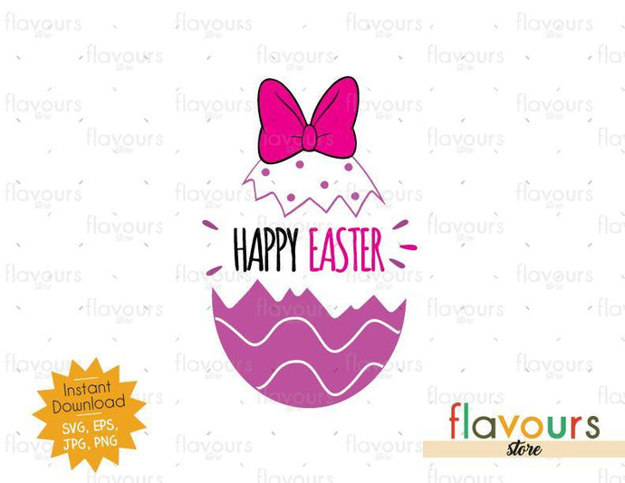 Happy Easter Daisy - SVG Cut File - FlavoursStore