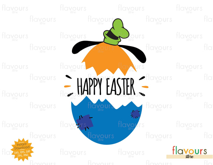 Goofy Easter Egg - SVG Cut File - FlavoursStore