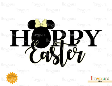 Happy Easter - Minnie Egg - SVG Cut File - FlavoursStore