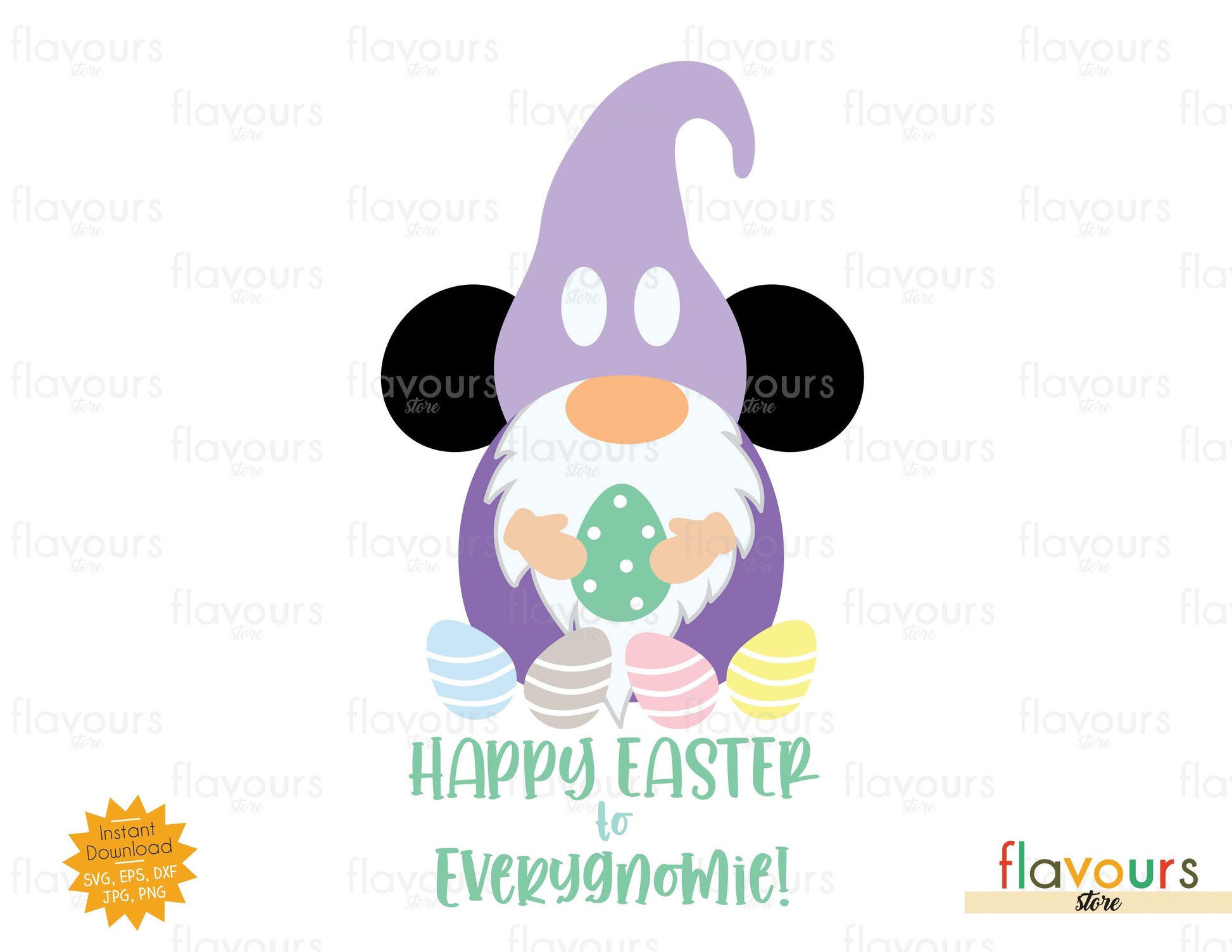 Happy Easter to Everygnomie - SVG Cut File - FlavoursStore