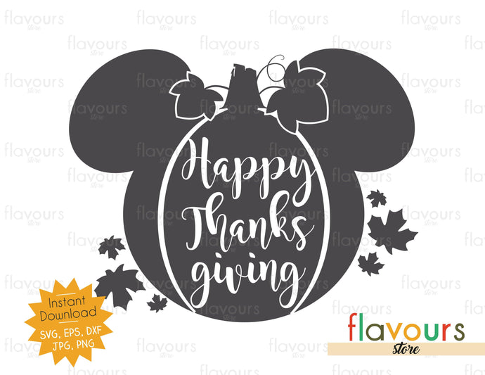 Happy Thanksgiving - SVG Cut Files - FlavoursStore