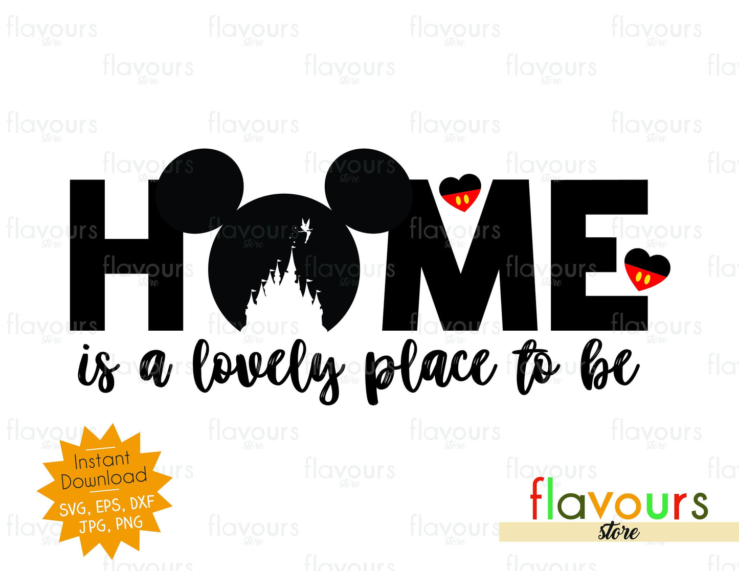 Home is a Lovely Good Place to be - SVG Cut File - FlavoursStore