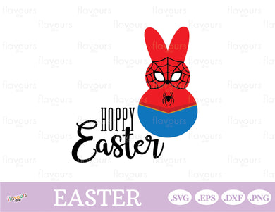Hoppy Easter - Spiderman Bunny Peep - SVG Cut Files - FlavoursStore