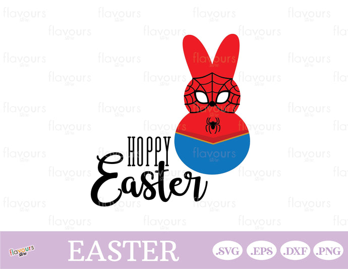 Hoppy Easter - Spiderman Bunny Peep - SVG Cut Files - FlavoursStore