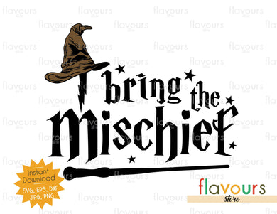 I bring the Mischief - SVG Cut File - FlavoursStore