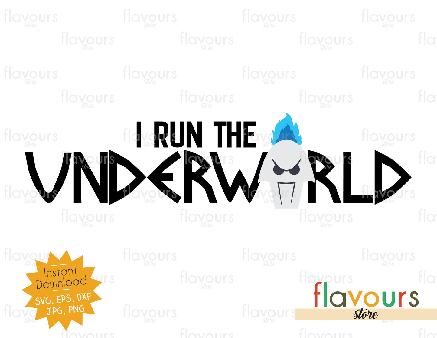 I Run the Underworld - SVG Cut Files - FlavoursStore