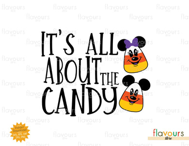 It's All About The Candy - SVG Cut File - FlavoursStore