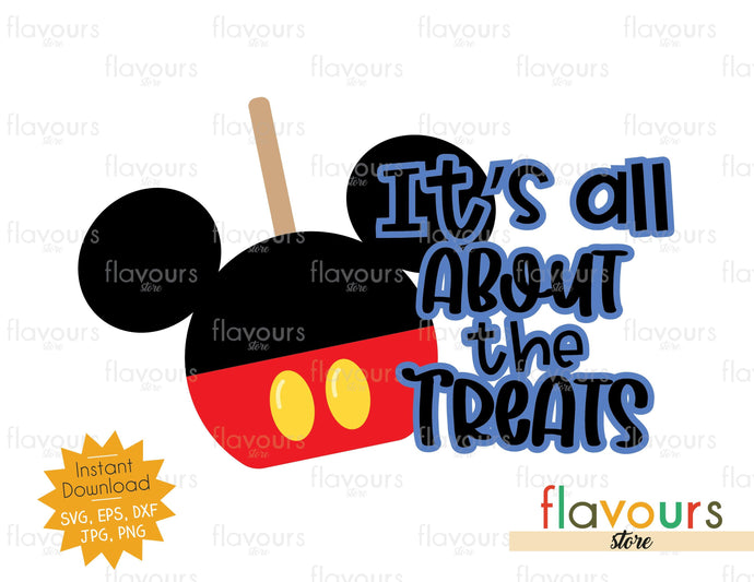 It's All About the Treats - SVG Cut File - FlavoursStore