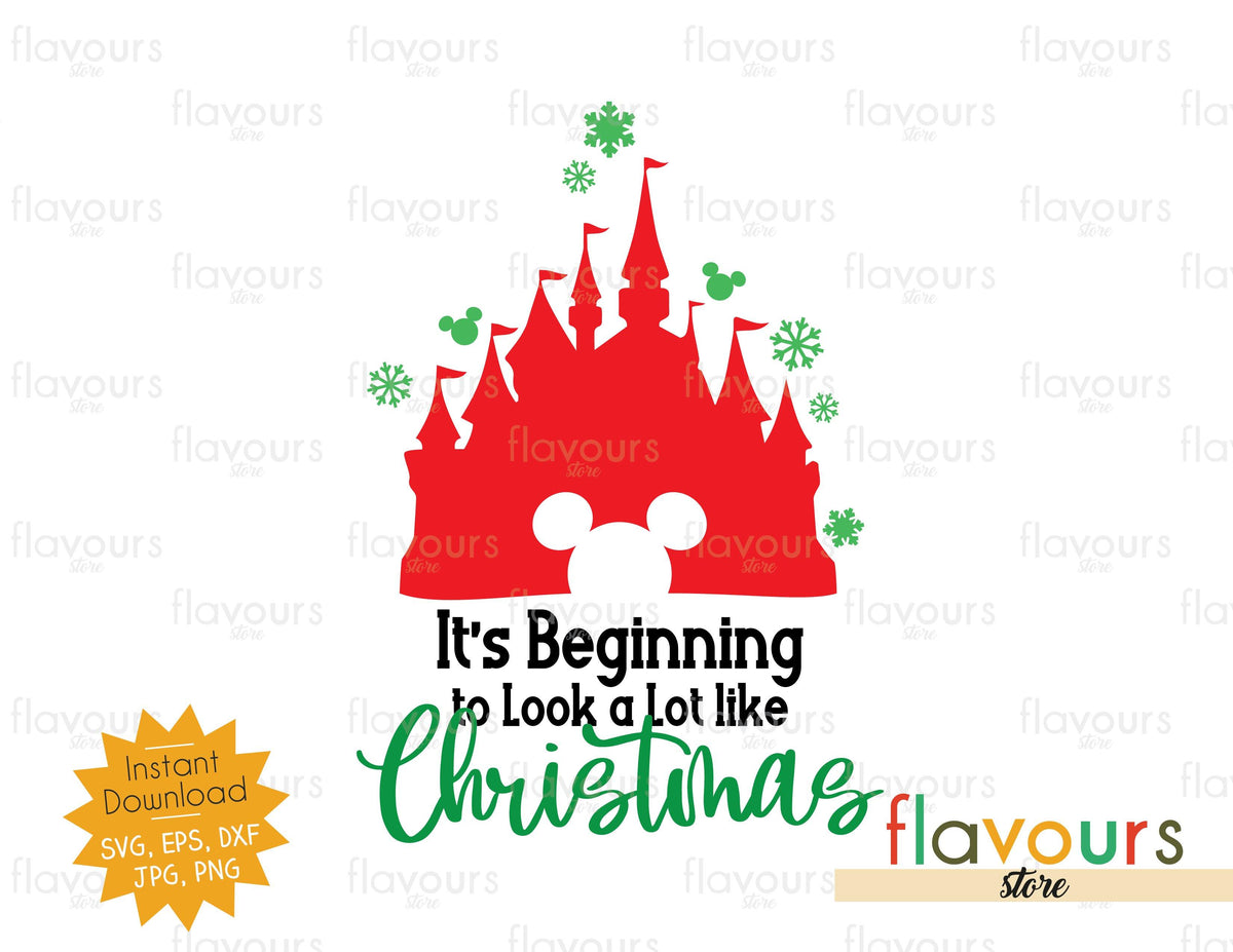 It's Beginning to Look A Lot like Christmas - SVG Cut File – FlavoursStore