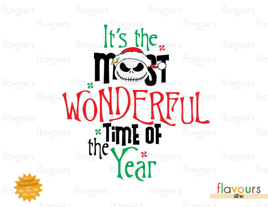 It's The Most Wonderful Time Of The Year - SVG Cut File - FlavoursStore