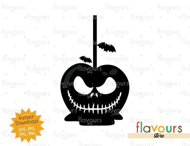 Jack Caramel Apple - Halloween - SVG Cut File - FlavoursStore