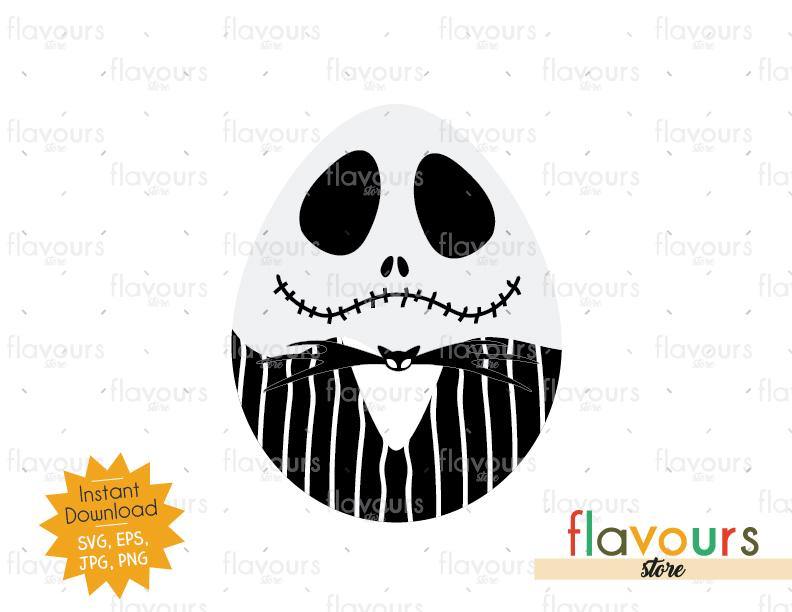 Jack Skellington Easter Egg - SVG Cut File - FlavoursStore