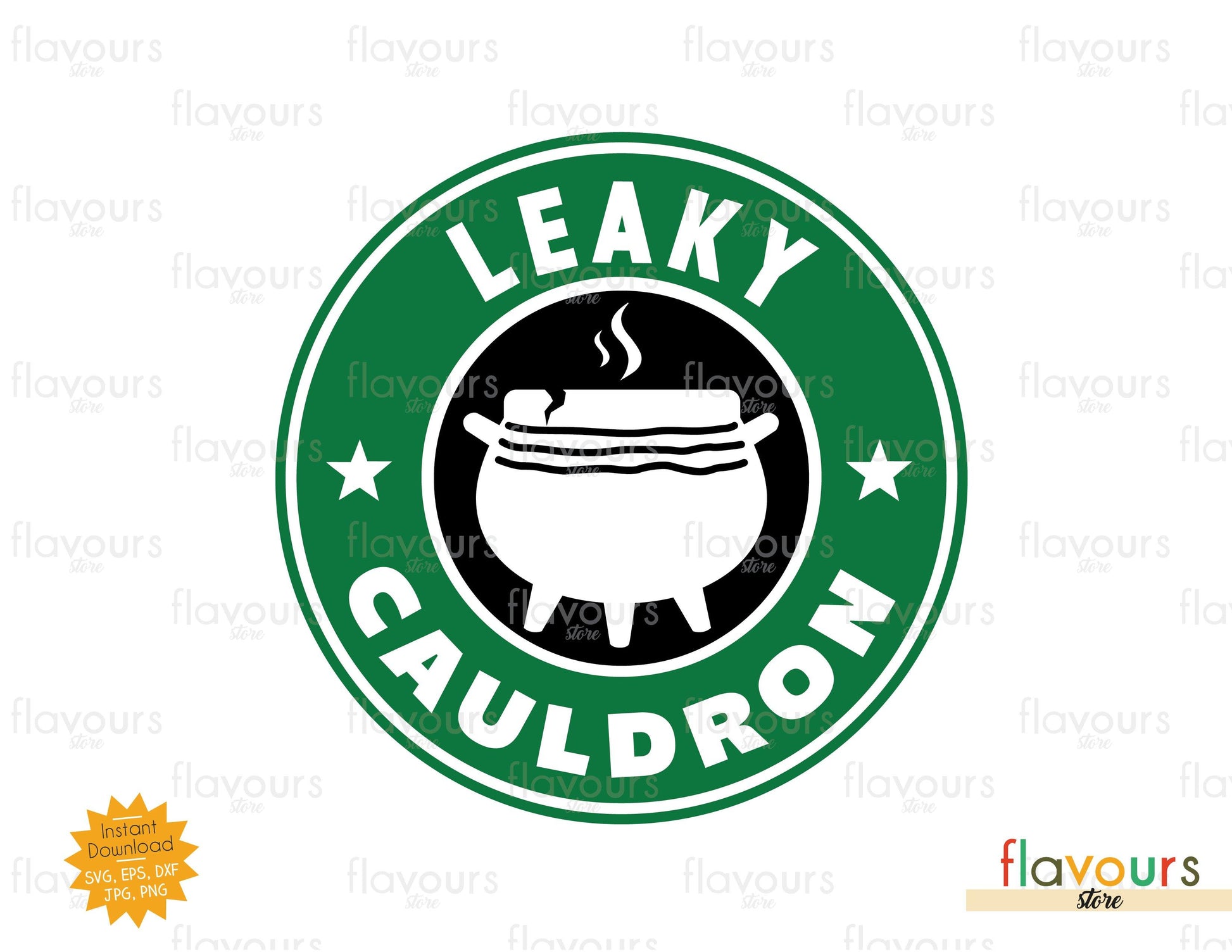 Leaky Cauldron - SVG Cut File - FlavoursStore