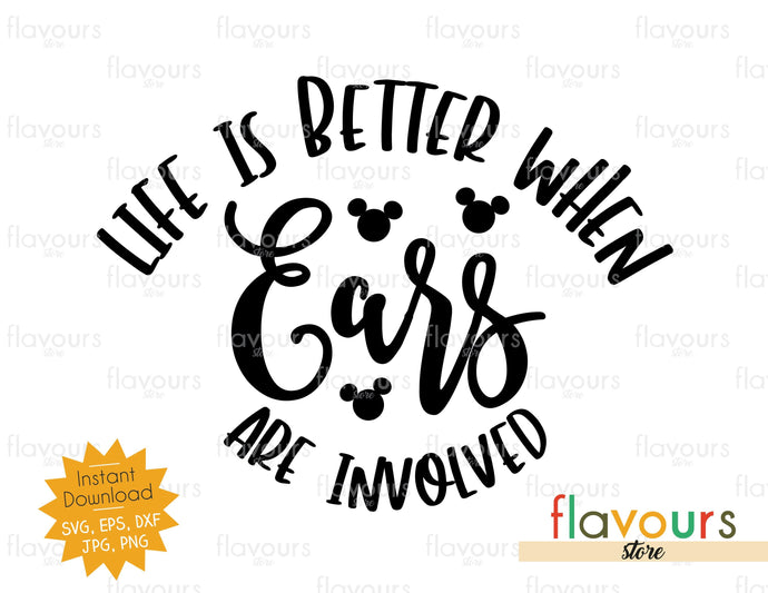 Life is Better When Ears are Involved - SVG Cut File - FlavoursStore