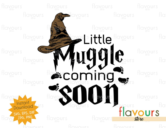 Little Muggle Coming Soon - SVG Cut File - FlavoursStore