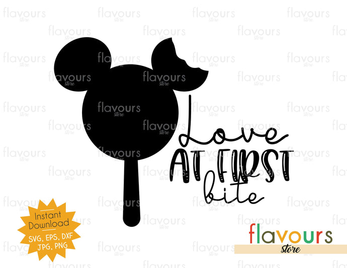 Love At First Bite - Instant Download - SVG Cut File - FlavoursStore