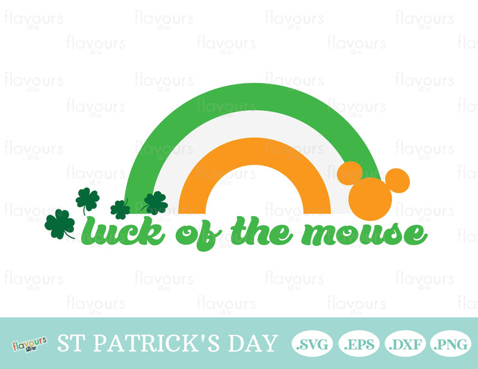 Lucky of the Mouse - SVG Cut File - FlavoursStore