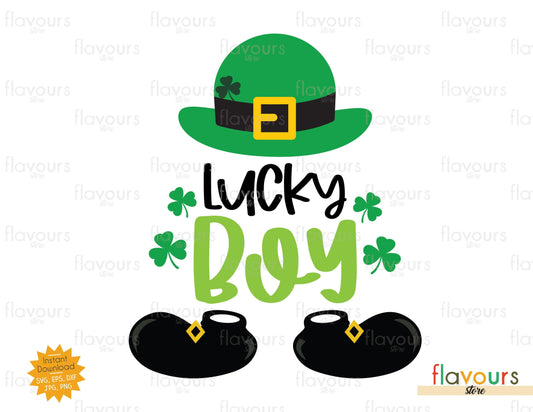 Lucky Boy - SVG Cut File - FlavoursStore